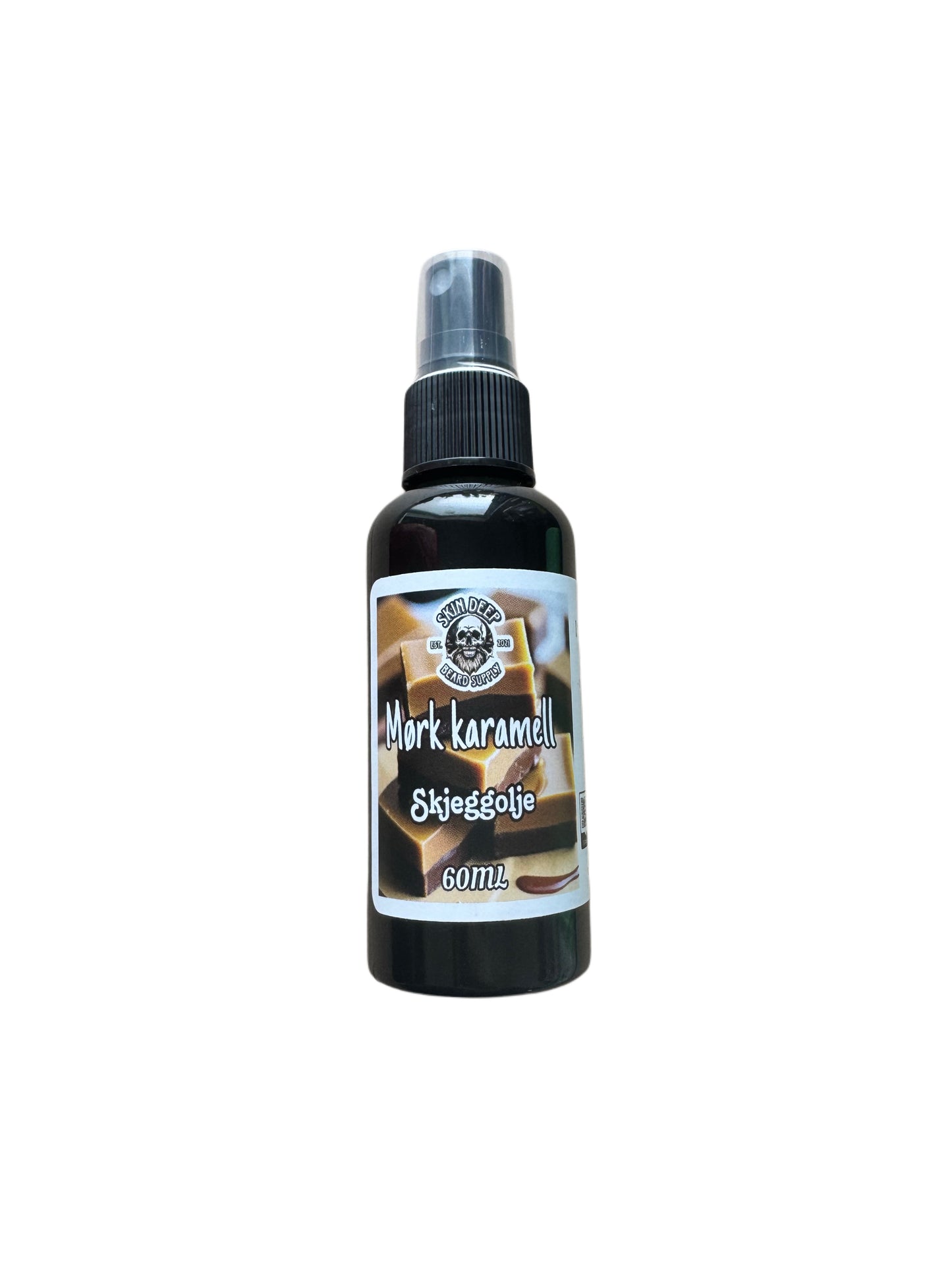 Skin Deep Beard Mørk Karamell Skjeggolje 60ML.