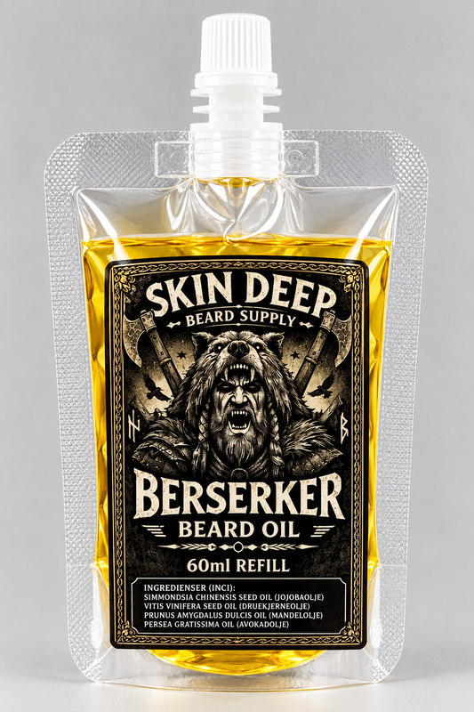 Berserker Skjeggolje Refill 60ml