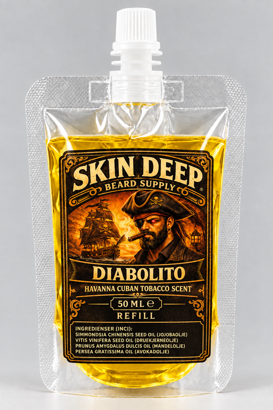 Diabolito Skjeggolje Refill 50ml
