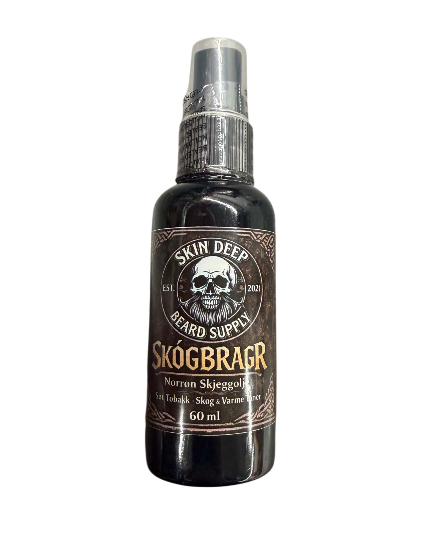 Skin Deep Beard SKÓGBRAGR Skjeggolje 60ml.