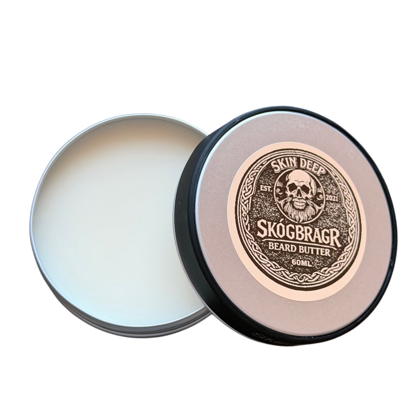 Skin Deep Beard Skógbragr Beard Butter 60ml.