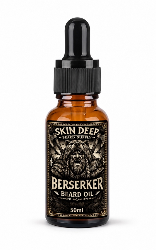 Skin Deep Berserker Skjeggolje 50ML.