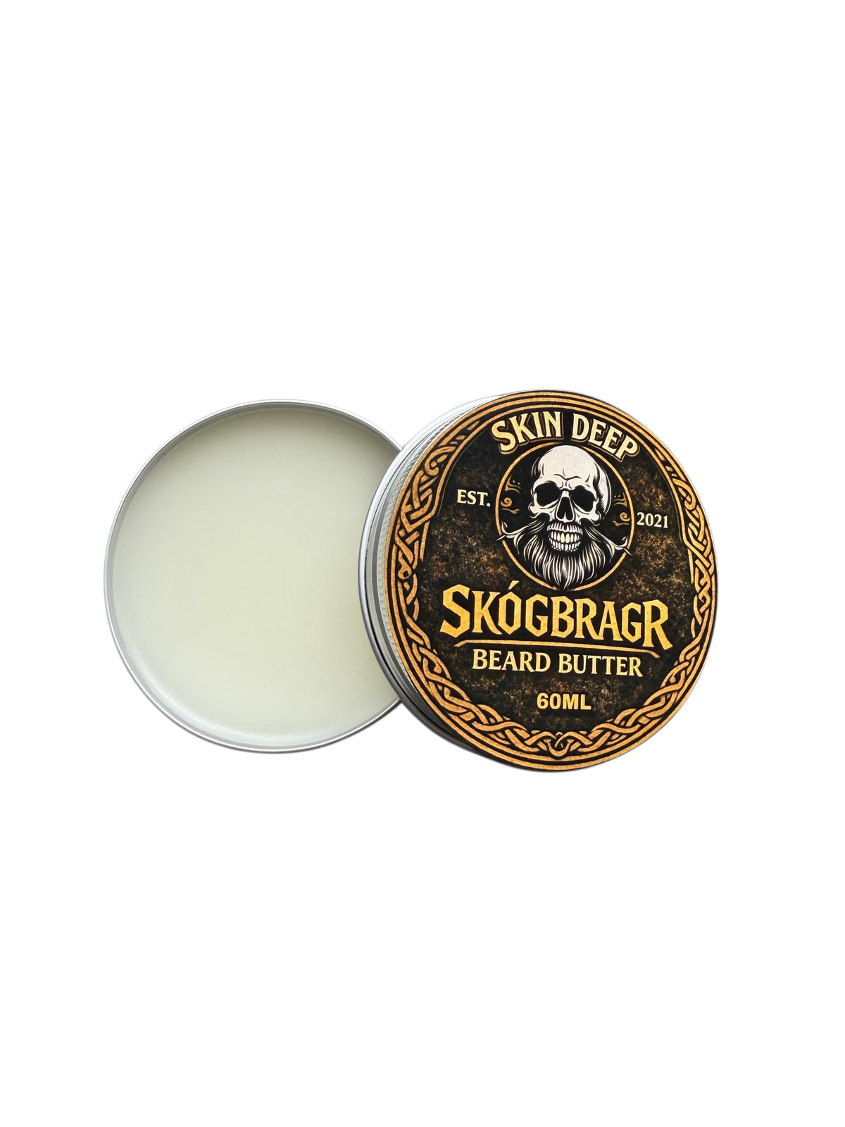 Skin Deep Beard Skógbragr Beard Butter 60ml.