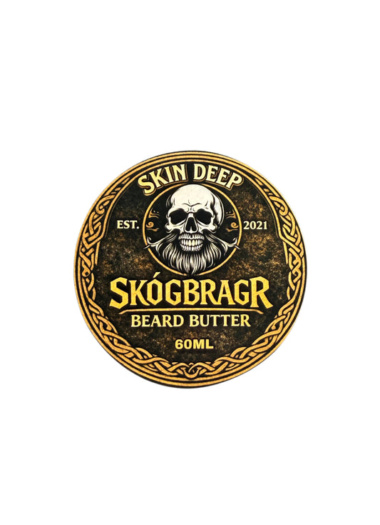 Skin Deep Beard Skógbragr Beard Butter 60ml.