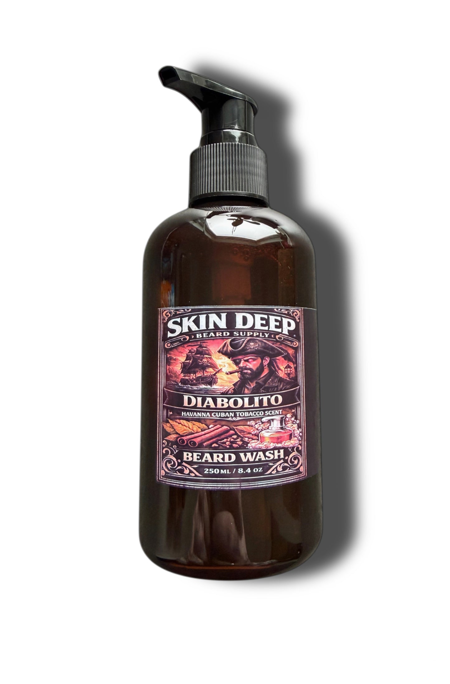 Skin Deep Beard Diabolito Beard Wash 250ML.